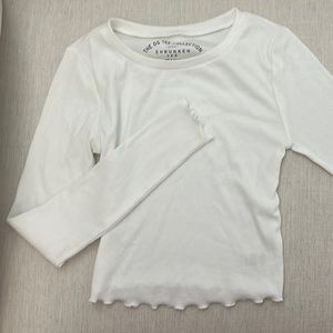 AEROPOSTALE cropped long sleeve Tee
